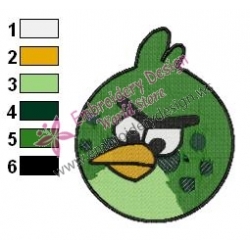 Angry Birds Space Embroidery Design 16